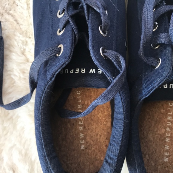 New Republic Navy Canvas Sneaker size 11.5 Mens - Picture 7 of 7